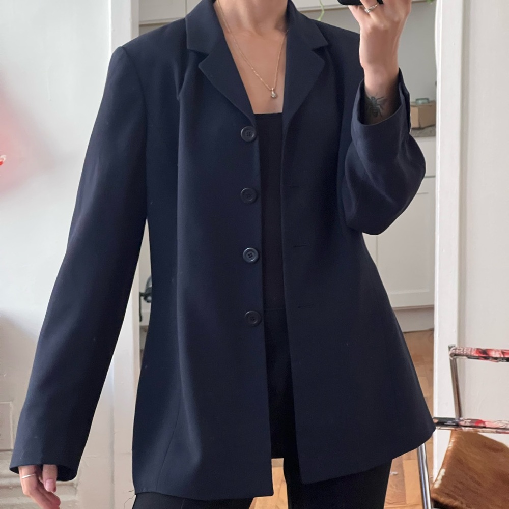 Midnight Oversized Blazer - 90s fit